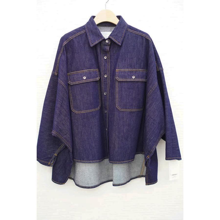 PASSIONE パシオーネ レディース ワイドシルエット デニムシャツ 春秋冬シーズン 616413 | PASSIONE | 09