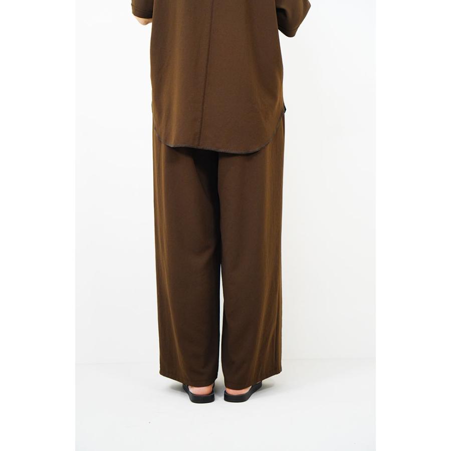 cafune カフネ ジョーゼット ワイドパンツ レディース 春夏シーズン ウエストゴム フリーサイズ セットアップ可 625620/635620 | Cafune | 04