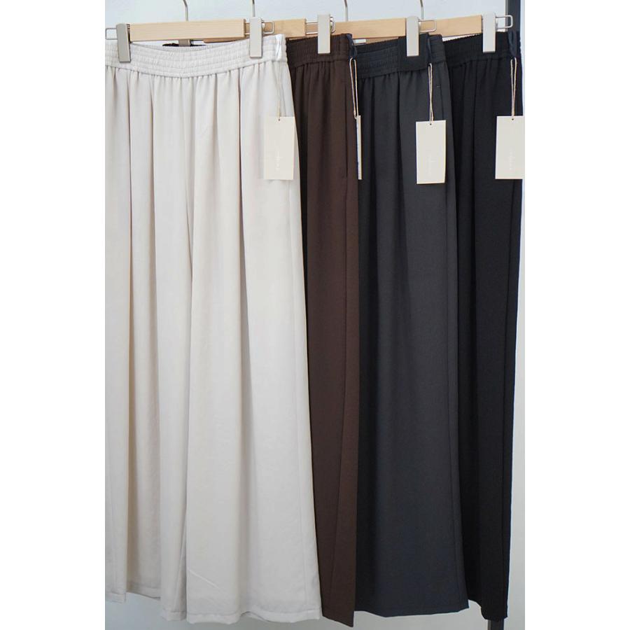 cafune カフネ ジョーゼット ワイドパンツ レディース 春夏シーズン ウエストゴム フリーサイズ セットアップ可 625620/635620 | Cafune | 11
