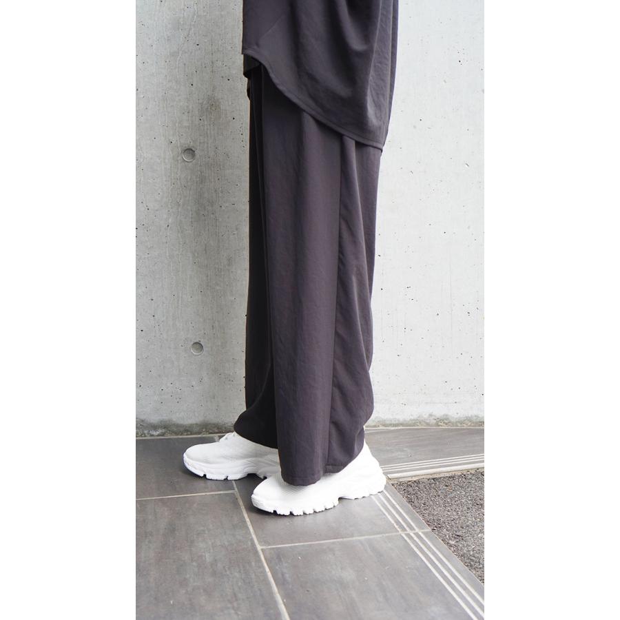 cafune カフネ ジョーゼット ワイドパンツ レディース 春夏シーズン ウエストゴム フリーサイズ セットアップ可 625620/635620 | Cafune | 07