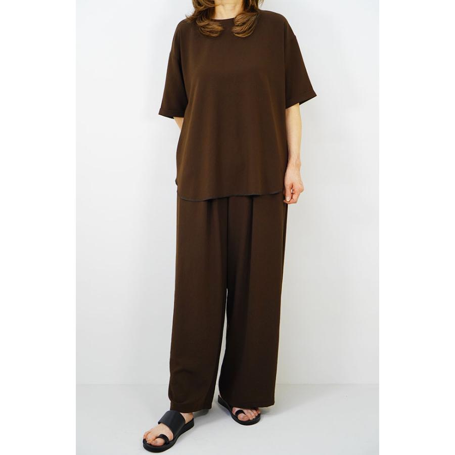 cafune カフネ ジョーゼット ワイドパンツ レディース 春夏シーズン ウエストゴム フリーサイズ セットアップ可 625620/635620 | Cafune | 01