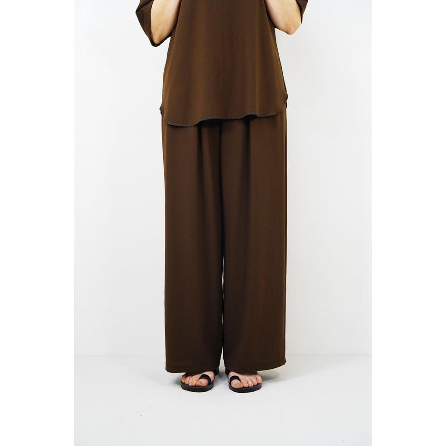 cafune カフネ ジョーゼット ワイドパンツ レディース 春夏シーズン ウエストゴム フリーサイズ セットアップ可 625620/635620 | Cafune | 02