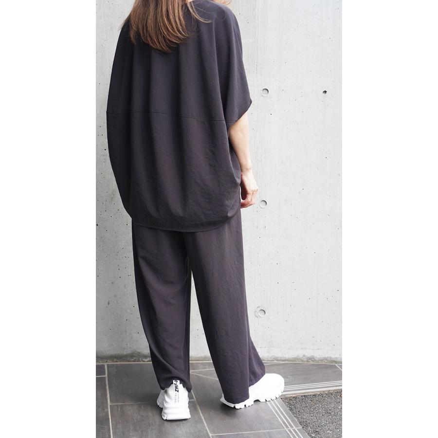 cafune カフネ ジョーゼット 半袖カットソー レディース 春夏シーズン ドルマンスリーブ フリーサイズ セットアップ可 625904 | Cafune | 03
