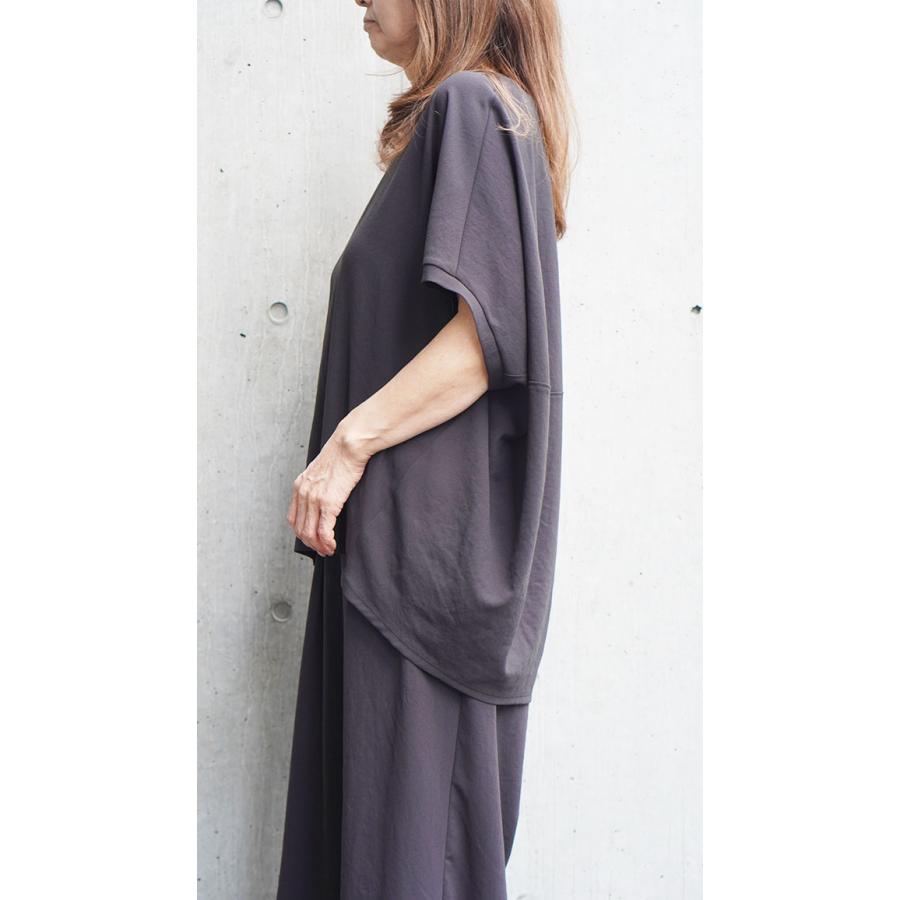 cafune カフネ ジョーゼット 半袖カットソー レディース 春夏シーズン ドルマンスリーブ フリーサイズ セットアップ可 625904 | Cafune | 05