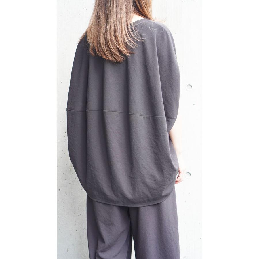 cafune カフネ ジョーゼット 半袖カットソー レディース 春夏シーズン ドルマンスリーブ フリーサイズ セットアップ可 625904 | Cafune | 06