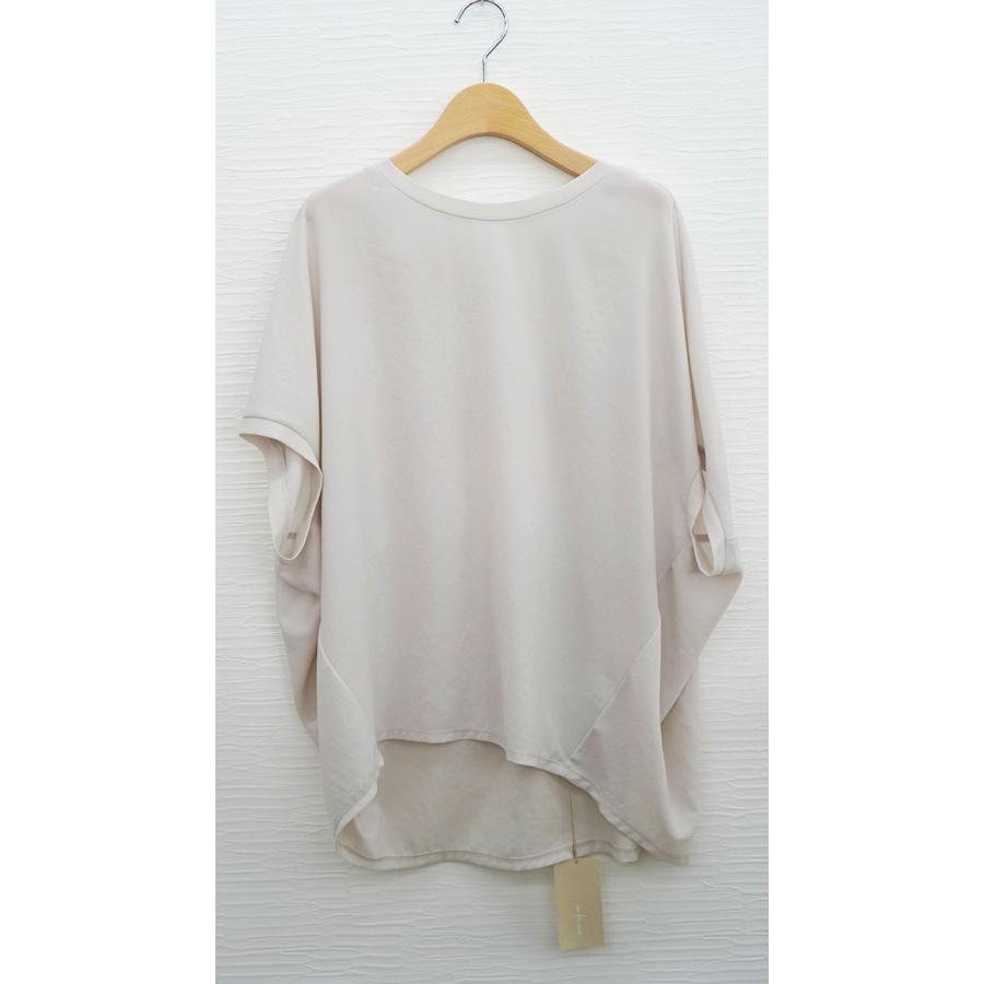 cafune カフネ ジョーゼット 半袖カットソー レディース 春夏シーズン ドルマンスリーブ フリーサイズ セットアップ可 625904 | Cafune | 07