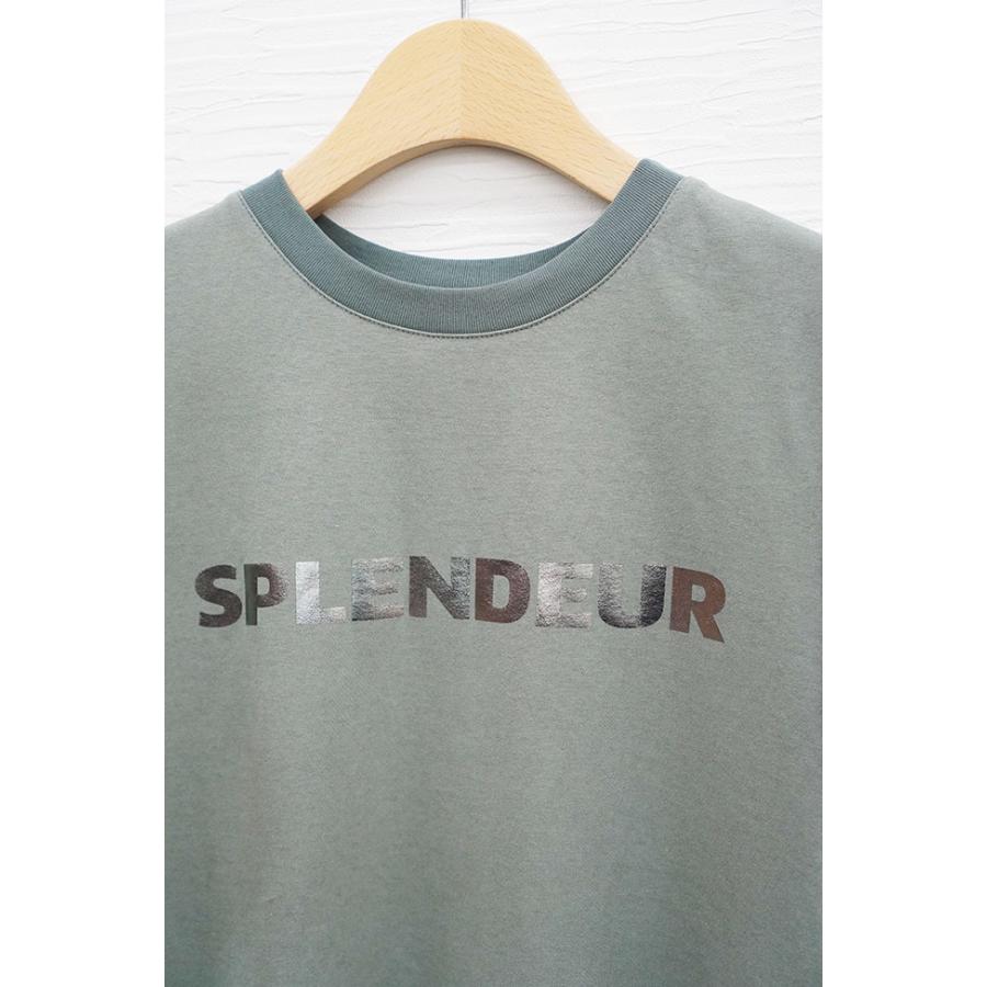 cafune カフネ レディース 半袖 カットソー シンプルロゴ 春夏 ホワイト ミント ブラウン グレー 625909 | Cafune | 05