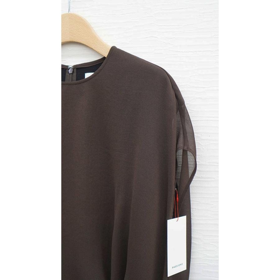 PASSIONE パシオーネ シアーレイヤード プルオーバー レディース 春夏シーズン フレンチスリーブ 全4色 626934 | PASSIONE | 10