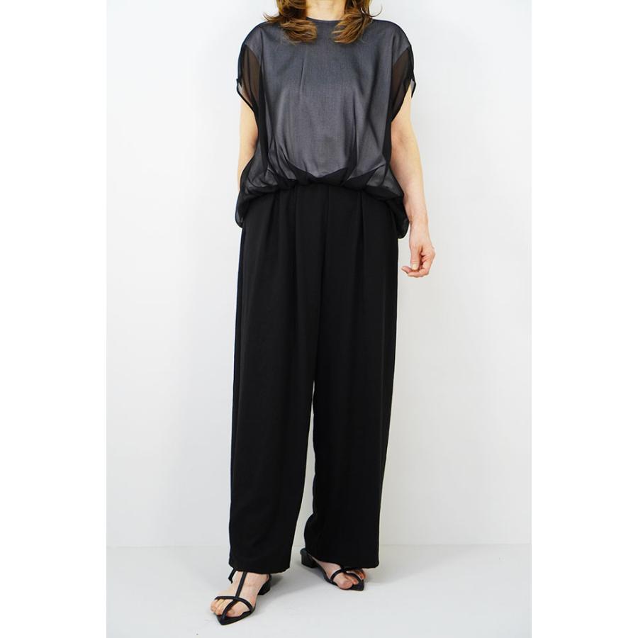 PASSIONE パシオーネ シアーレイヤード プルオーバー レディース 春夏シーズン フレンチスリーブ 全4色 626934 | PASSIONE | 01