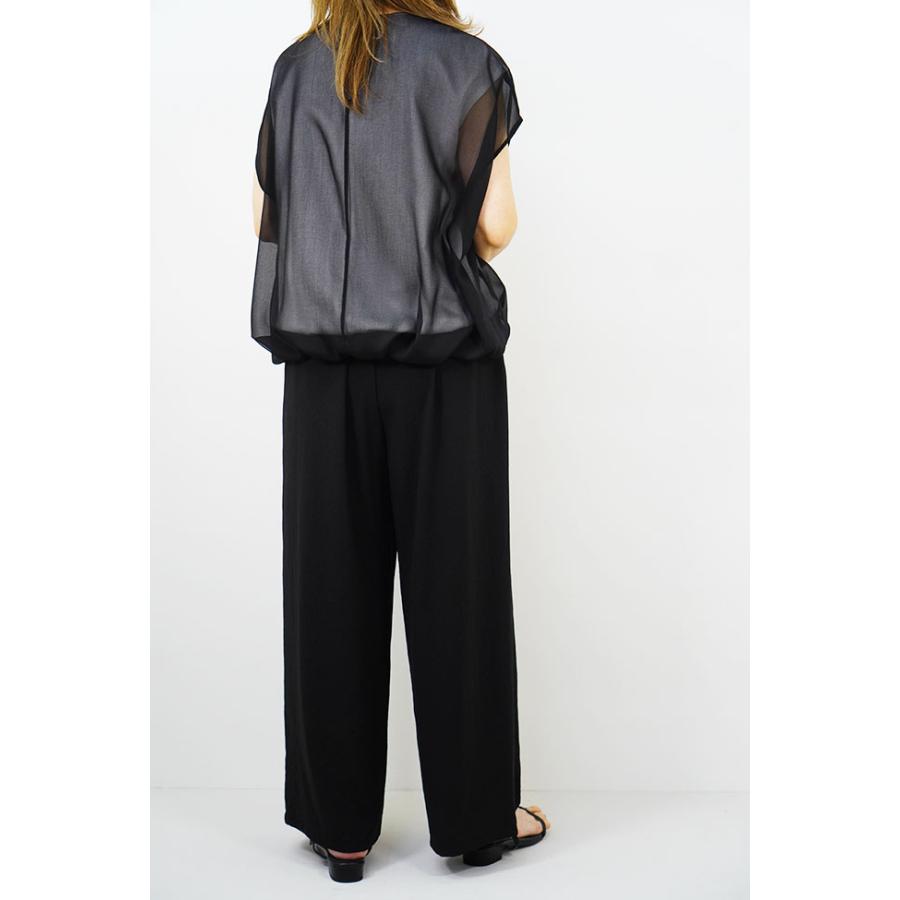 PASSIONE パシオーネ シアーレイヤード プルオーバー レディース 春夏シーズン フレンチスリーブ 全4色 626934 | PASSIONE | 03