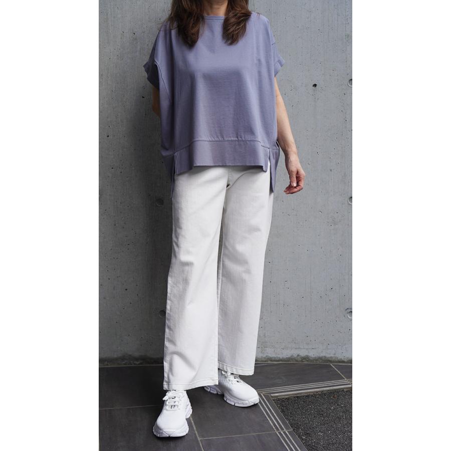 【再入荷】PASSIONE パシオーネ 半袖カットソー レディース 春夏シーズン ゆったりシルエット フリーサイズ 626937 | PASSIONE | 02