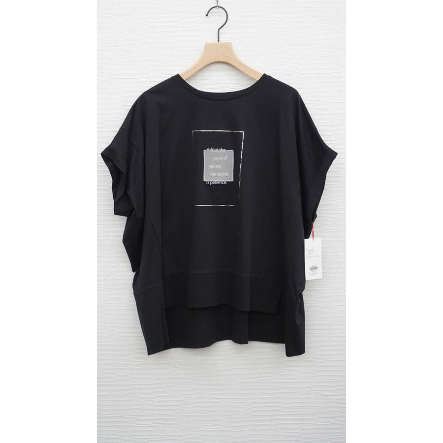PASSIONE（パシオーネ） 【再入荷】PASSIONE 箔プリント 半袖
