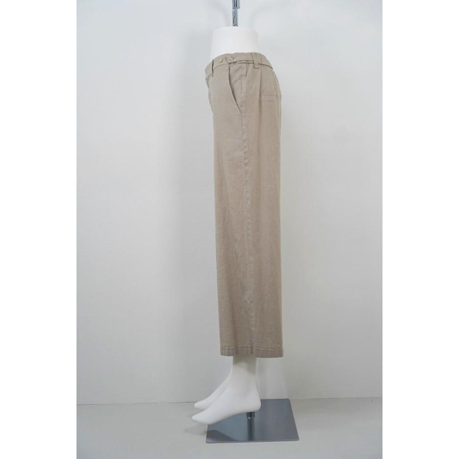 FONTANA GRANDE フォンタナグランデ レディースパンツ 綿麻 ストレートワイド パンツ 春夏 大人カジュアル 627606 | FONTANA GRANDE | 02