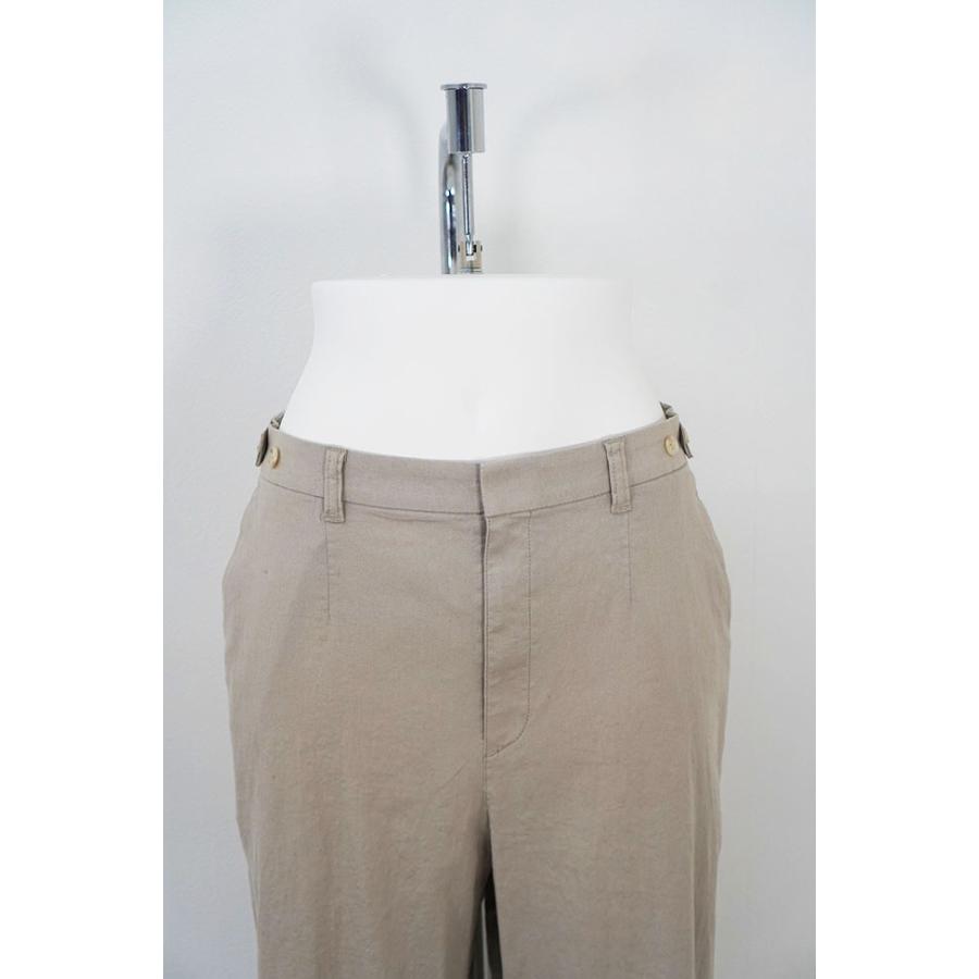 FONTANA GRANDE フォンタナグランデ レディースパンツ 綿麻 ストレートワイド パンツ 春夏 大人カジュアル 627606 | FONTANA GRANDE | 04