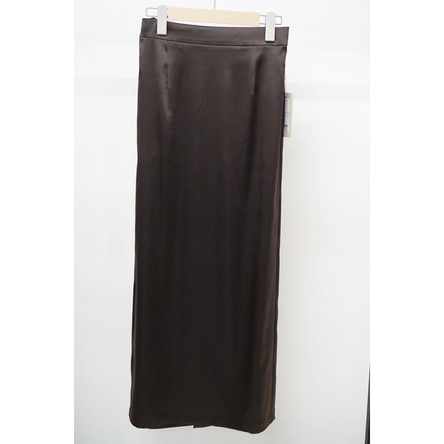 cafune カフネ レディース サテン スカート 上品 光沢 ストレッチ 大人ファッション 2026AW 秋冬シーズン 635612 | Cafune | 12