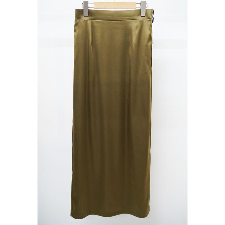 cafune カフネ レディース サテン スカート 上品 光沢 ストレッチ 大人ファッション 2026AW 秋冬シーズン 635612 | Cafune | 08