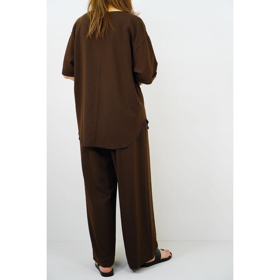 cafune カフネ ジョーゼット 半袖カットソー レディースカットソー さらさら セットアップ可 春夏 635902 | Cafune | 03