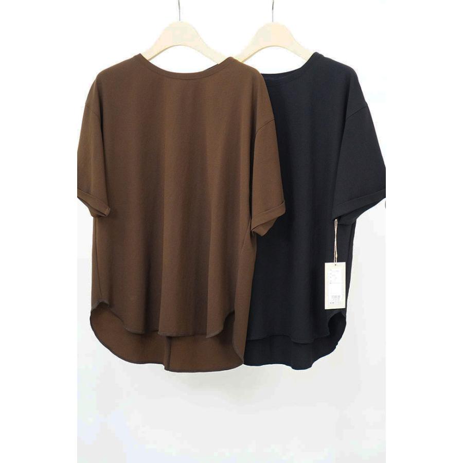 cafune カフネ ジョーゼット 半袖カットソー レディースカットソー さらさら セットアップ可 春夏 635902 | Cafune | 04