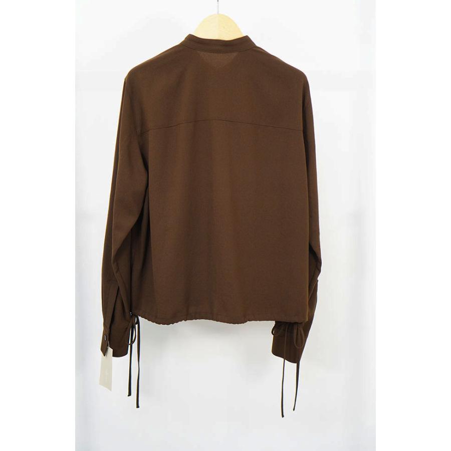 Cafune カフネ ジョーゼット素材 ノーカラー シャツブラウス レディースシャツブラウス 春秋シーズン さらさら 全3色 635912 | Cafune | 10