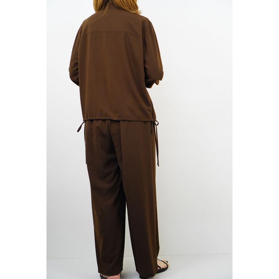 Cafune カフネ ジョーゼット素材 ノーカラー シャツブラウス レディースシャツブラウス 春秋シーズン さらさら 全3色 635912 | Cafune | 03