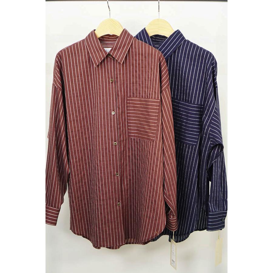 cafune カフネ レディース ストライプシャツ レディースシャツブラウス 長袖 2026AW 全2色 635925 | Cafune | 04