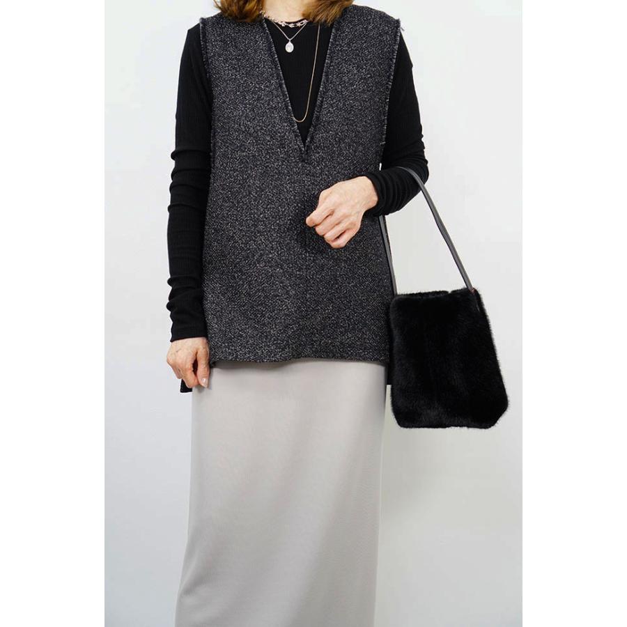 cafune カフネ ツイードジレ レディースジレ 2026AW 秋冬シーズン 全2色 635935 | Cafune | 07