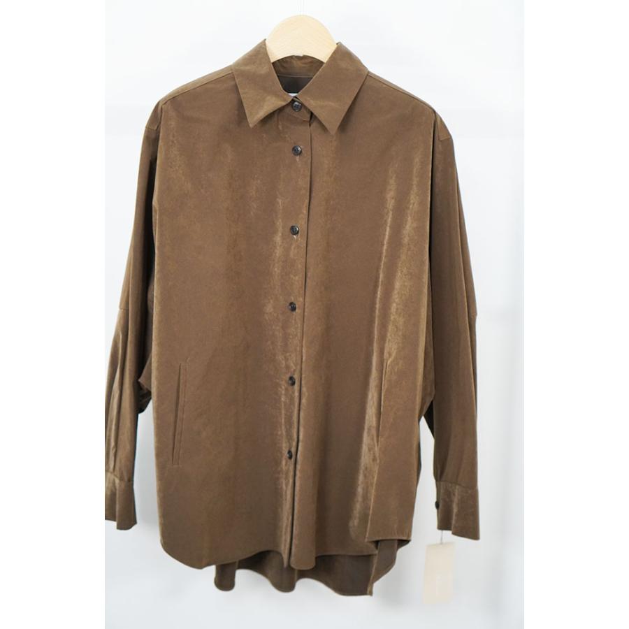cafune カフネ スエード調 タフタ シャツジャケット ドルマン レディースシャツ 2026AW 秋冬シーズン 全3色 635937 | Cafune | 11