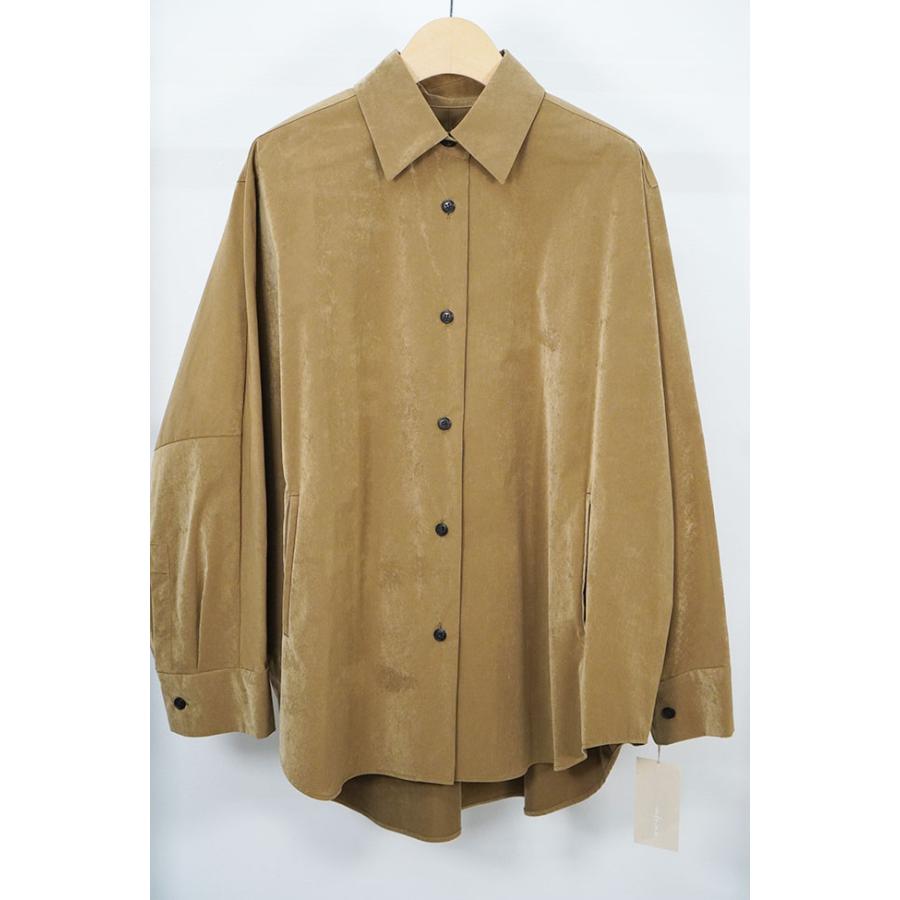 cafune カフネ スエード調 タフタ シャツジャケット ドルマン レディースシャツ 2026AW 秋冬シーズン 全3色 635937 | Cafune | 09