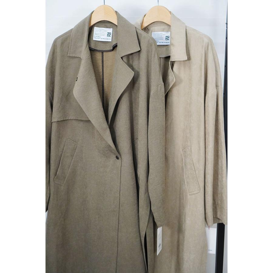 PASSIONE パシオーネ ピーチスキン トレンチコート 2026AW 秋冬シーズン 全2色 大人コーデ 636412 | PASSIONE | 08