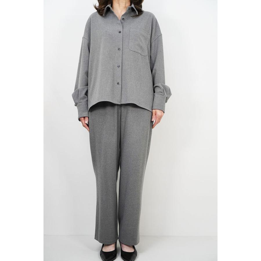 cafune カフネ フェイクウール シャツジャケット レディース 長袖 厚手 セットアップ可 645913 | Cafune | 01