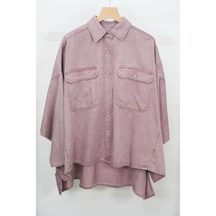 PASSIONE パシオーネ デニムシャツ レディース ワイドシルエット 体型カバー 羽織り セットアップ可 646609 | PASSIONE | 18