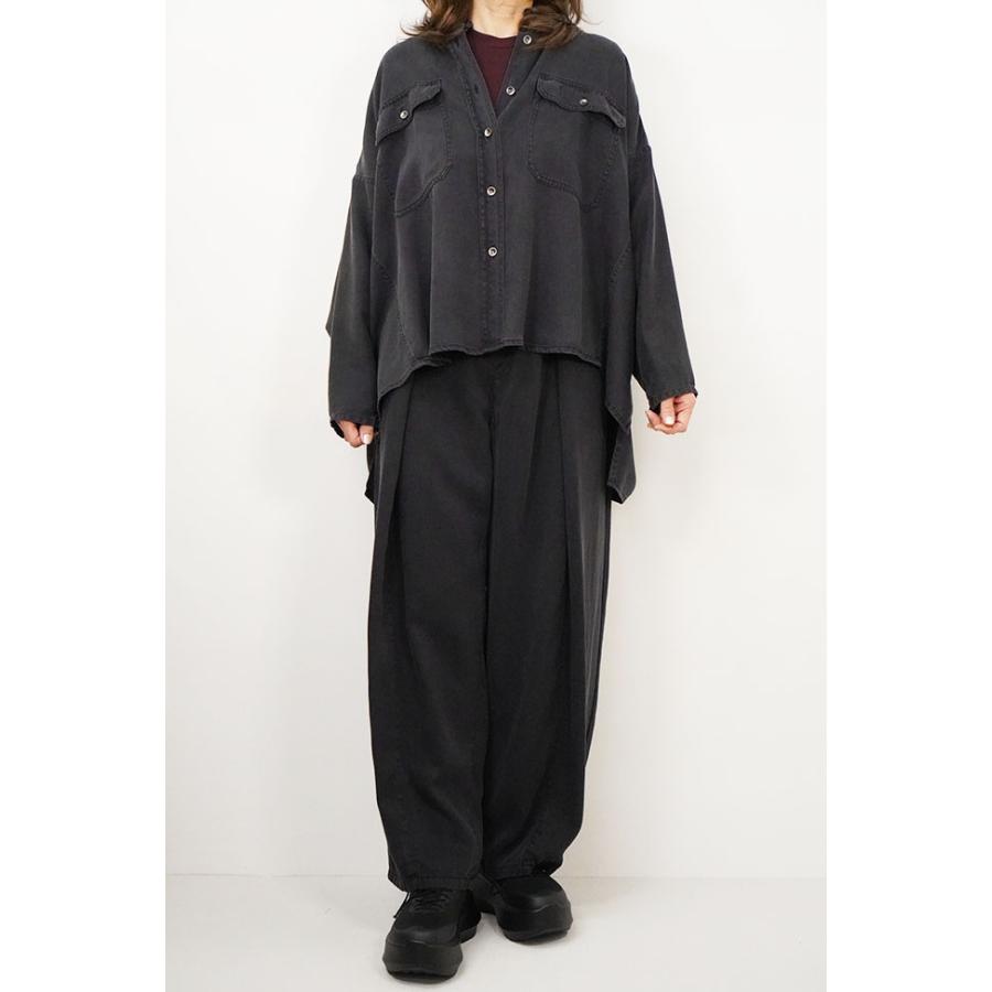 PASSIONE パシオーネ デニムシャツ レディース ワイドシルエット 体型カバー 羽織り セットアップ可 646609 | PASSIONE | 01