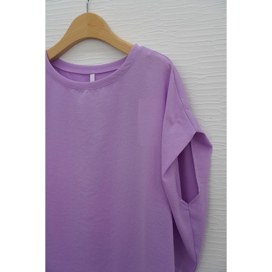 20%OFF Dignite collier ディニテコリエ さらさら素材　フレンチスリーブ　無地カットソ―　80255041 | Dignite collier | 17