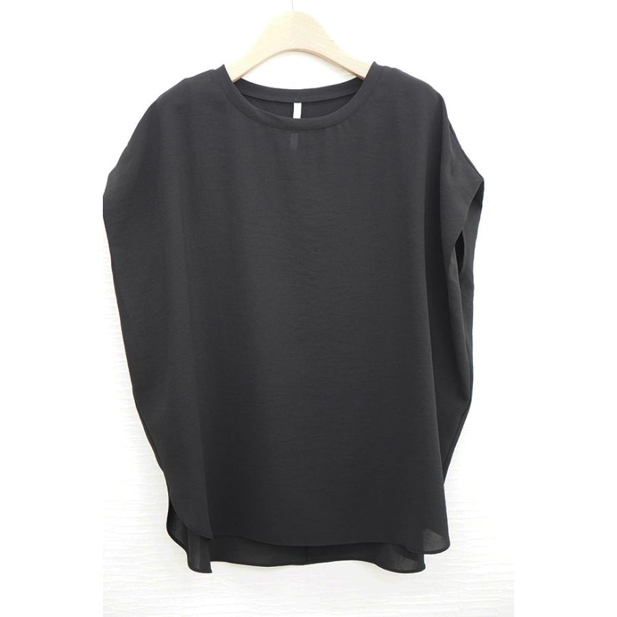 20%OFF Dignite collier ディニテコリエ さらさら素材　フレンチスリーブ　無地カットソ―　80255041 | Dignite collier | 09