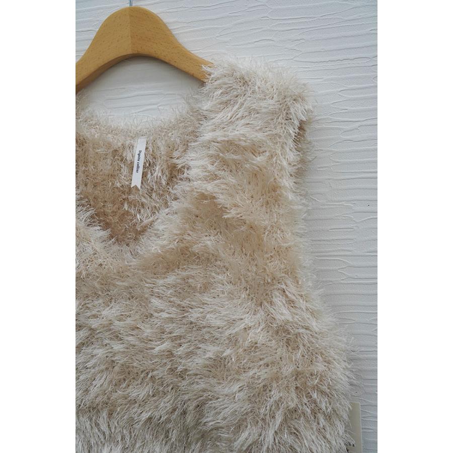 DigniteCollier ディニテコリエ フェザーベスト 80256113 | Dignite collier | 07