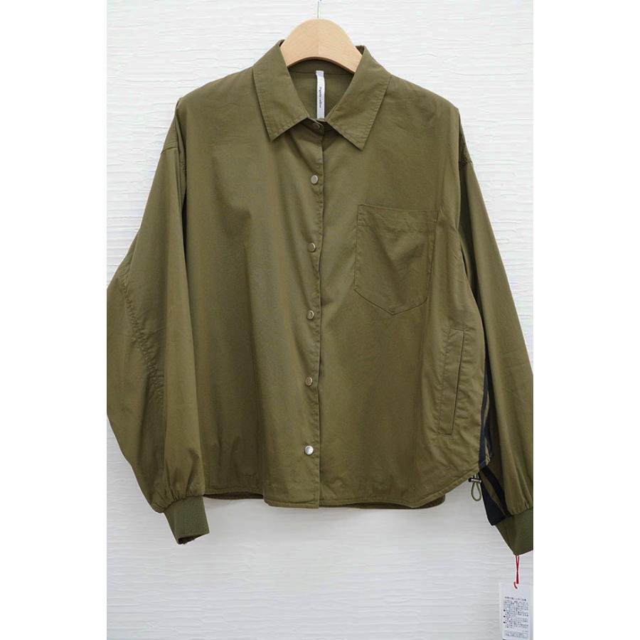 Dignite collier（ディニテコリエ） サイドラインシャツブルゾン