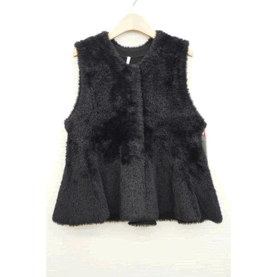 Dignite collier（ディニテコリエ） フェザーヤーン ペプラムジレ