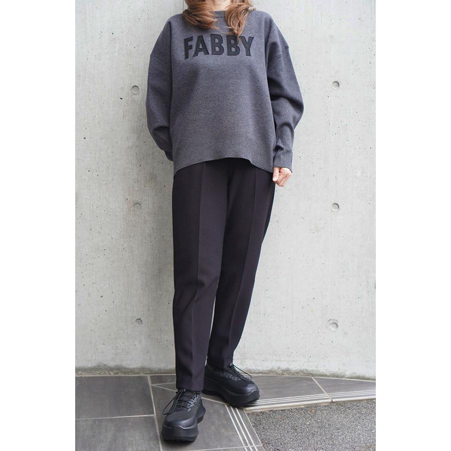 Dignite collier（ディニテコリエ） フェルトロゴニットプルオーバー