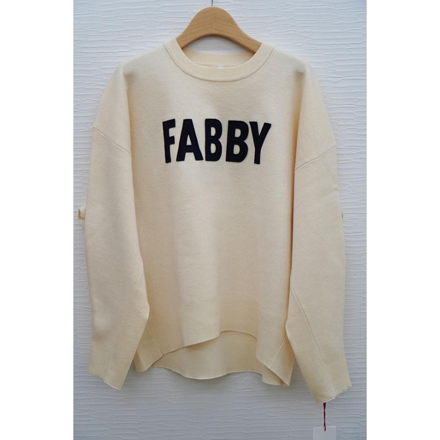 Dignite collier（ディニテコリエ） フェルトロゴニットプルオーバー