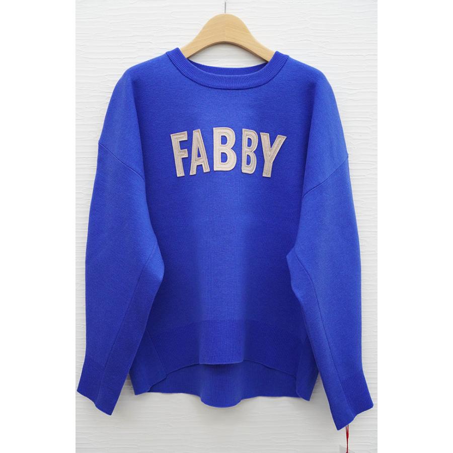 Dignite collier（ディニテコリエ） フェルトロゴニットプルオーバー