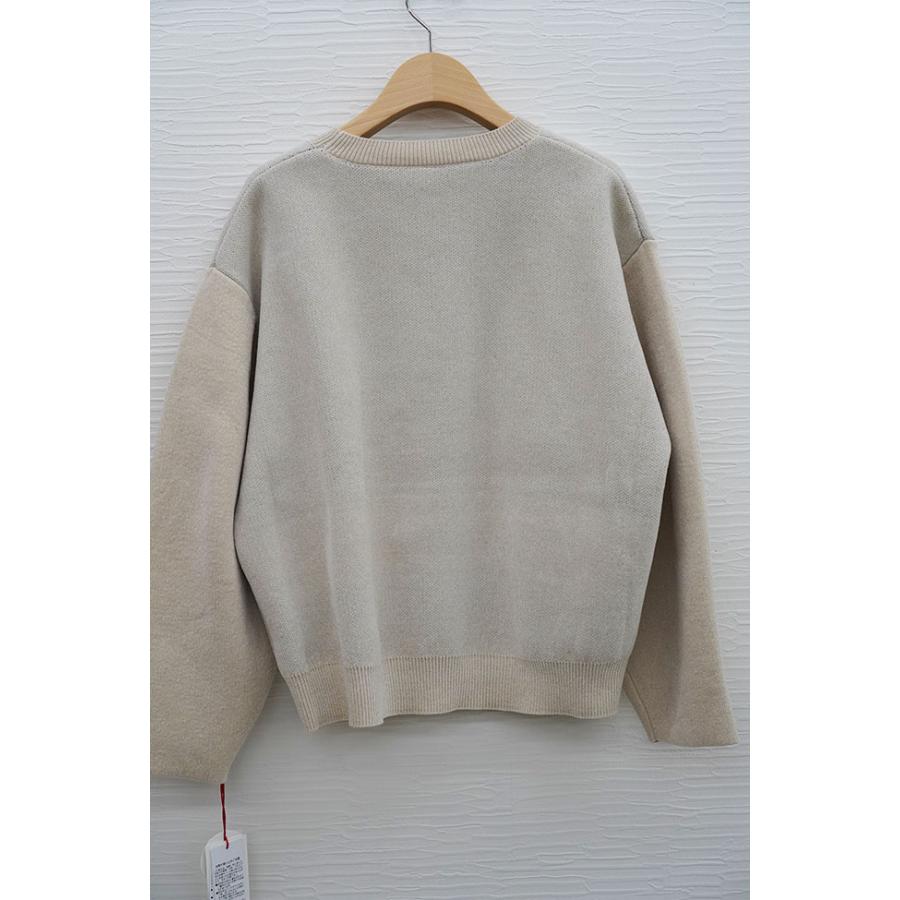 DigniteCollier ディニテコリエ ベロアモールロゴニット レディースニット 秋冬ニット ピンク チャコール 80256357 | Dignite collier | 11