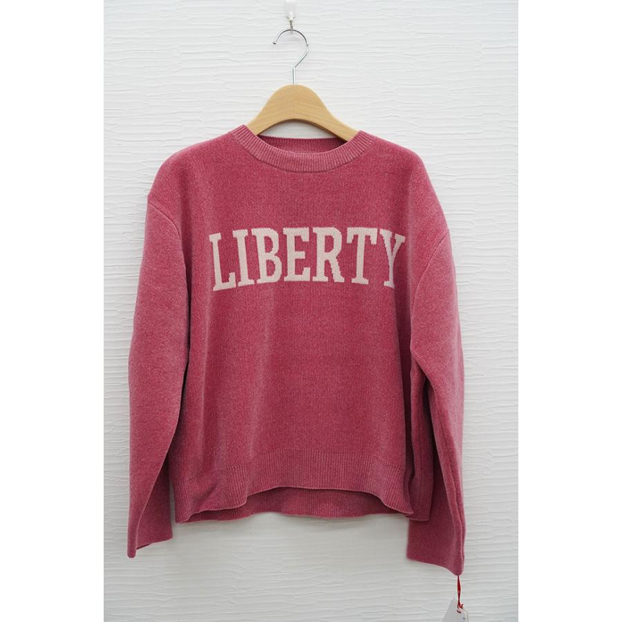 DigniteCollier ディニテコリエ ベロアモールロゴニット レディースニット 秋冬ニット ピンク チャコール 80256357 | Dignite collier | 12