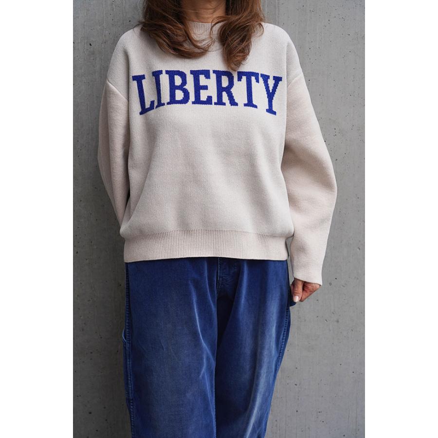 DigniteCollier ディニテコリエ ベロアモールロゴニット レディースニット 秋冬ニット ピンク チャコール 80256357 | Dignite collier | 06