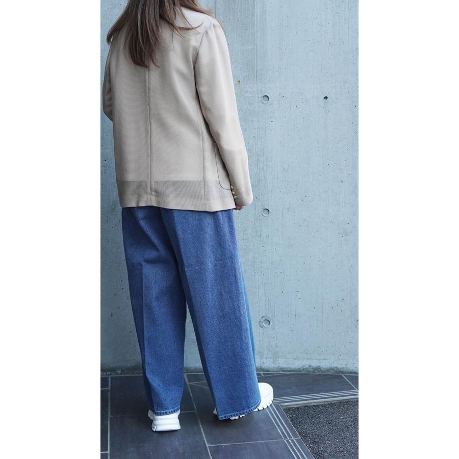 DigniteCollier ディニテコリエ レディース ダブルジャケット メッシュ素材 春夏シーズン オフィスカジュアル オケージョン きれいめ 80257200 | Dignite collier | 03