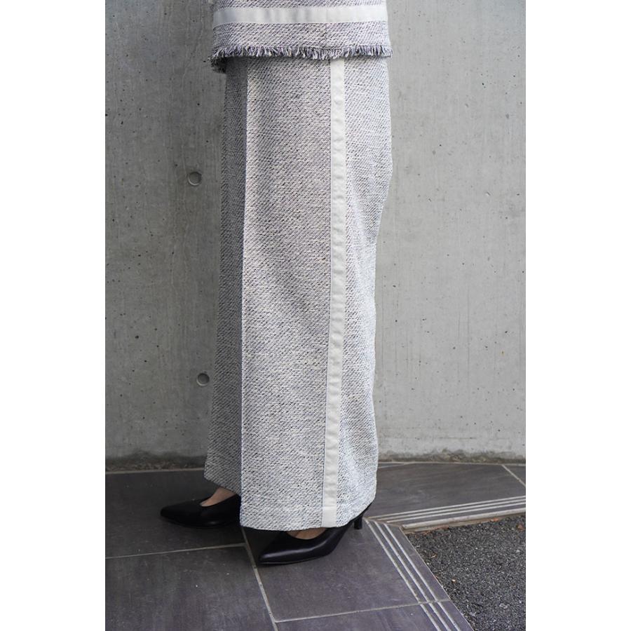 dignite collier ディニテコリエ レディース ツイード ラインパンツ カジュアル オケージョン 80267010 | Dignite collier | 02