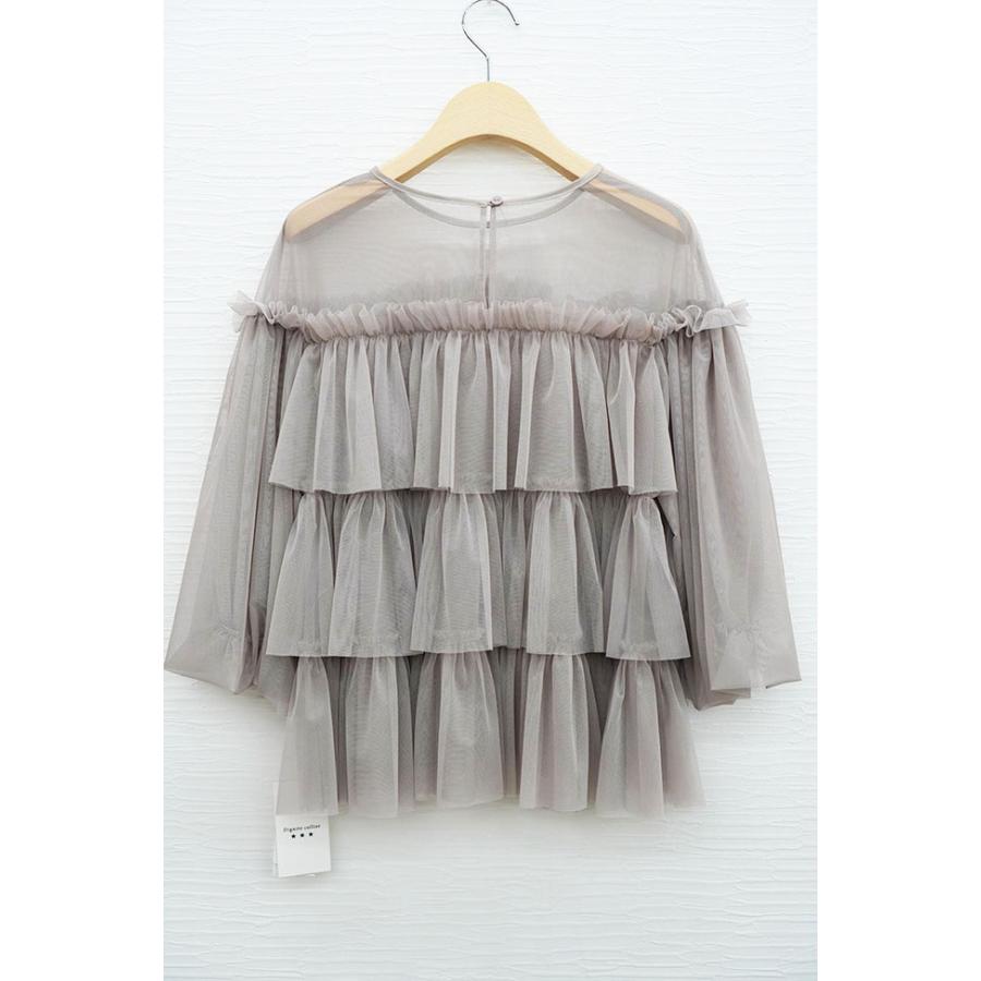 dignite collier ディニテコリエ レディース シアーギャザーPO プルオーバー 春夏シーズン 80267017 | Dignite collier | 09