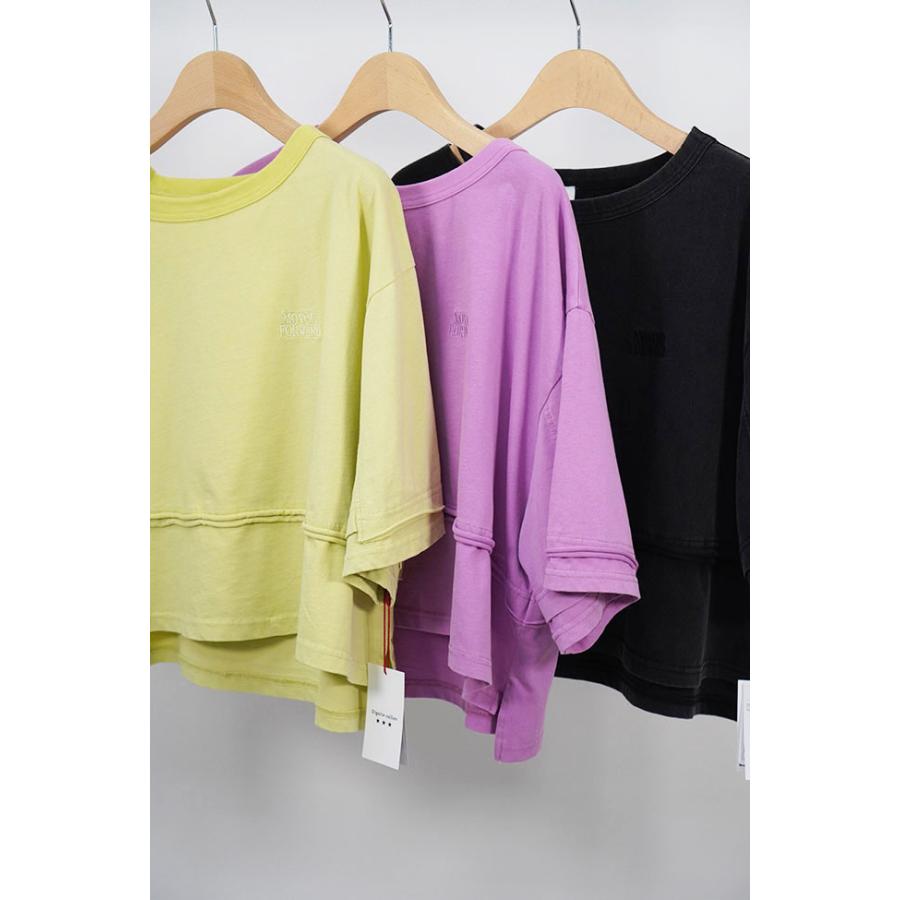 DigniteCollier ディニテコリエ レディース 5分袖 カットソー 切り替えTシャツ 春夏 80268131 | Dignite collier | 04