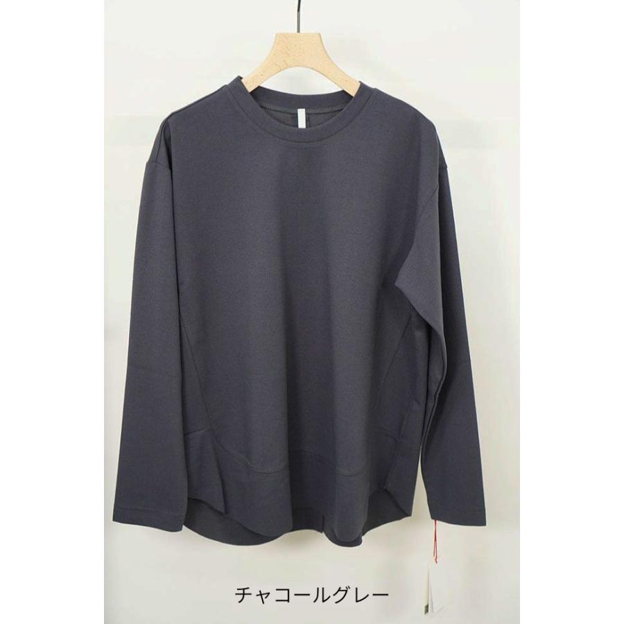 Dignite collier ディニテコリエ 裾切替 長袖カットソー レディース ストレッチ バックスリット 全10色 春秋冬 80990210 | Dignite collier | 13