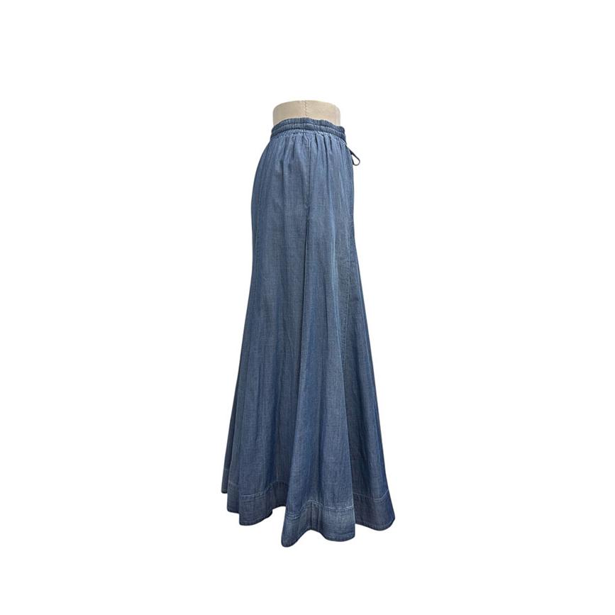 【30％OFF】ayane アヤン レディーススカート シアーデニム フレア スカート 春夏 春 夏 デニムスカート 涼しい おしゃれ 大人かわいい 816303 | ayane | 05