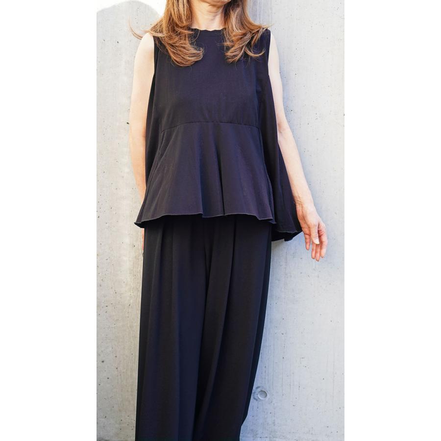 【30％OFF】ayane アヤン 襟ぐりニットフレアタンクトップ 816309 | ayane | 04